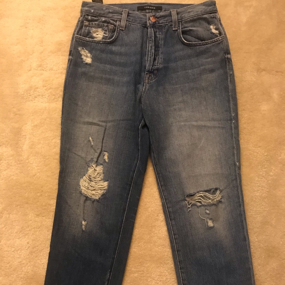 J Brand Distressed Jeans